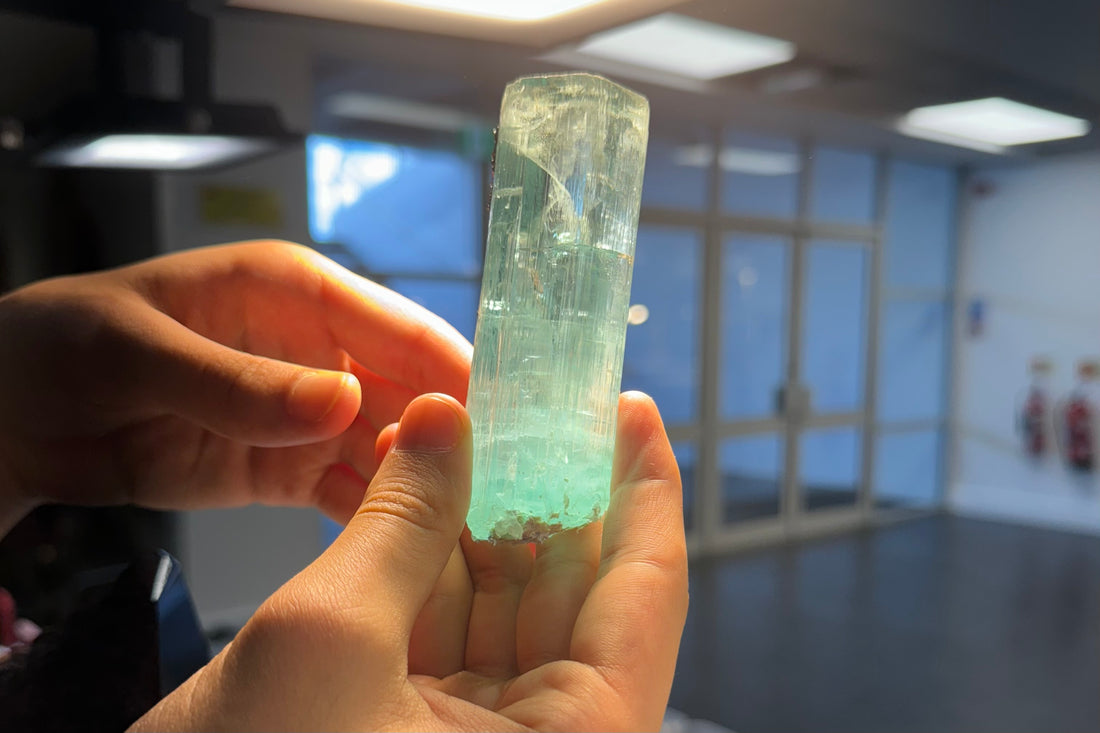 Aquamarine from Skardu, Shigar Valley, Pakistan