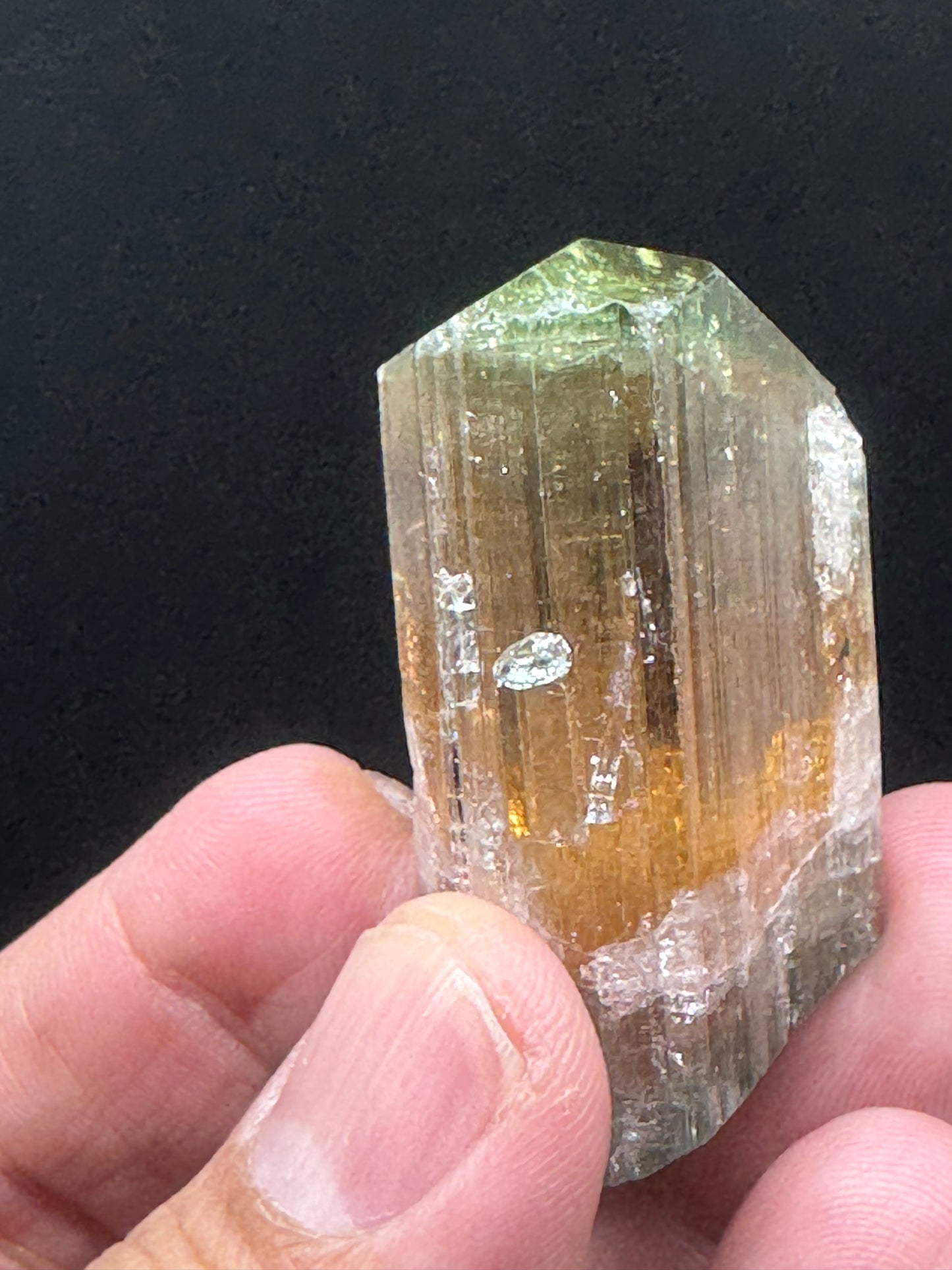 Watermelon Tourmaline Crystal From Congo