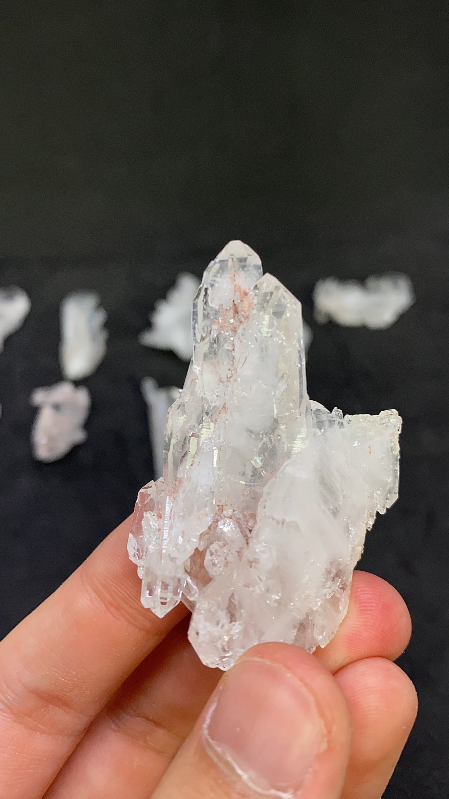 Pink Faden Quartz Lot From Columbia