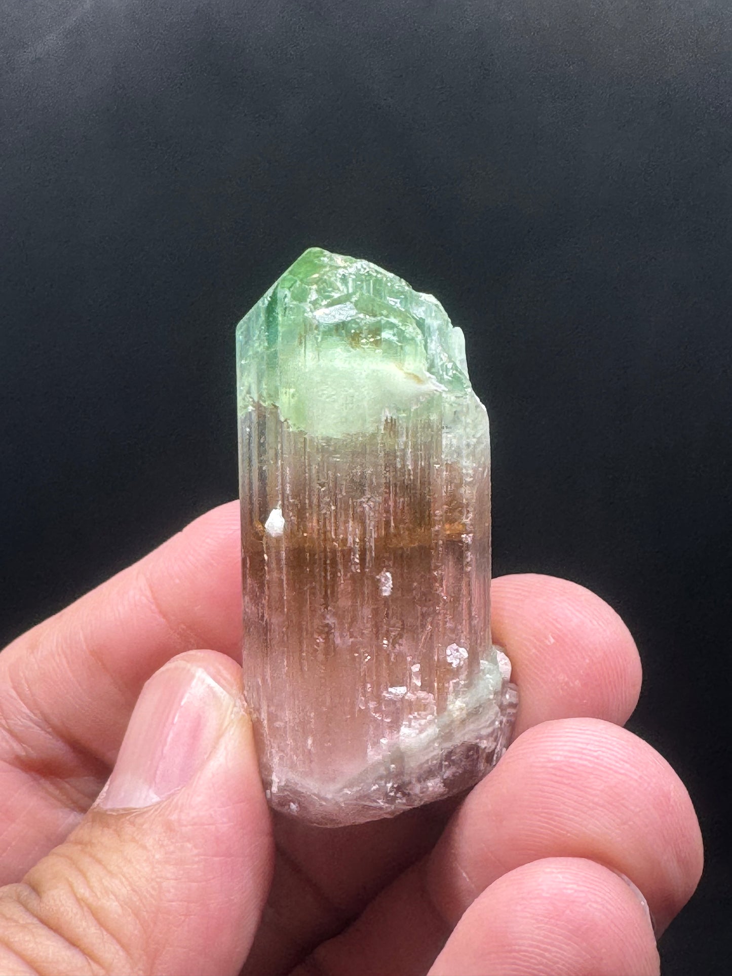 Watermelon Tourmaline Crystal From