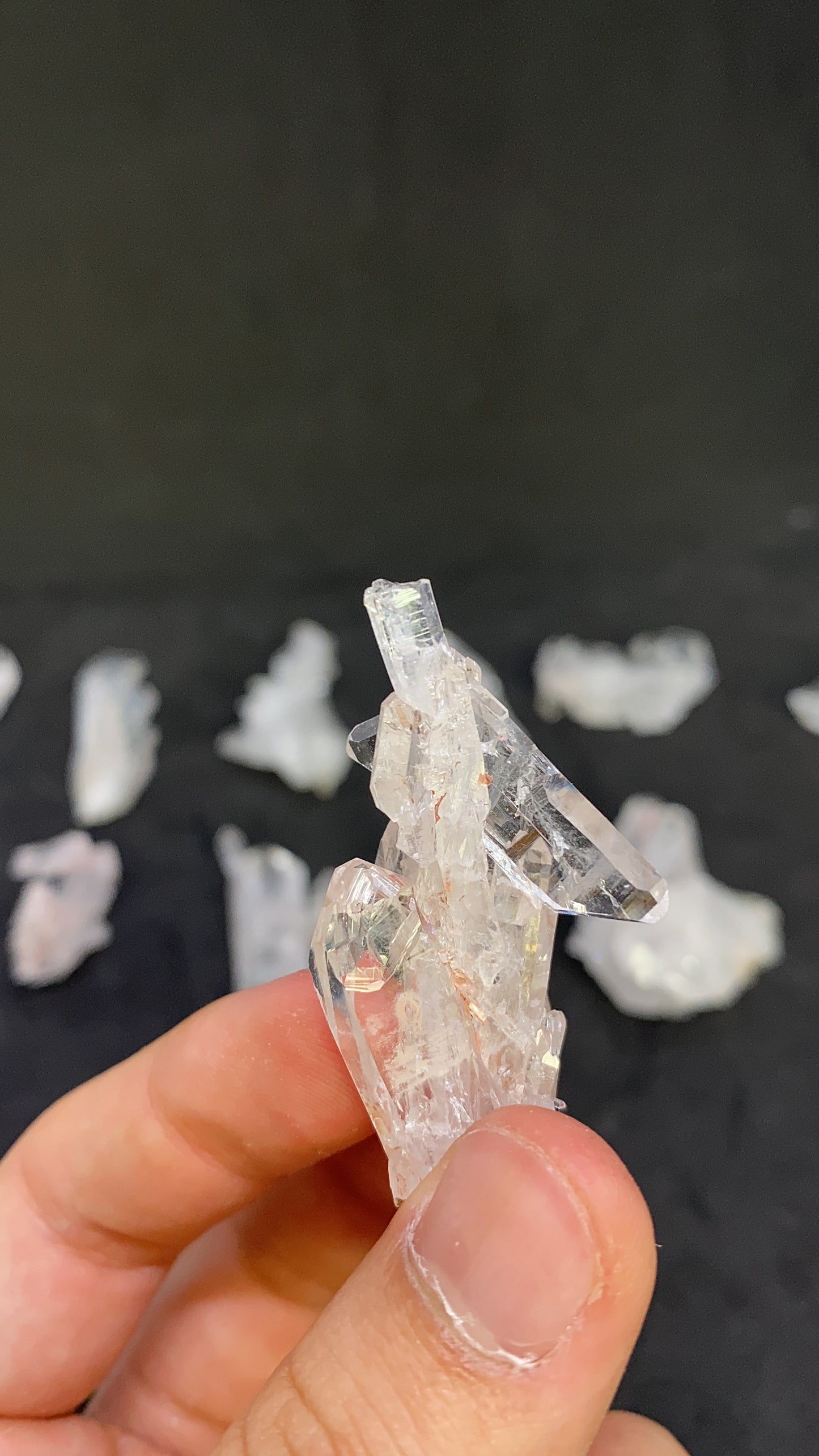 Pink Faden Quartz Lot From Columbia