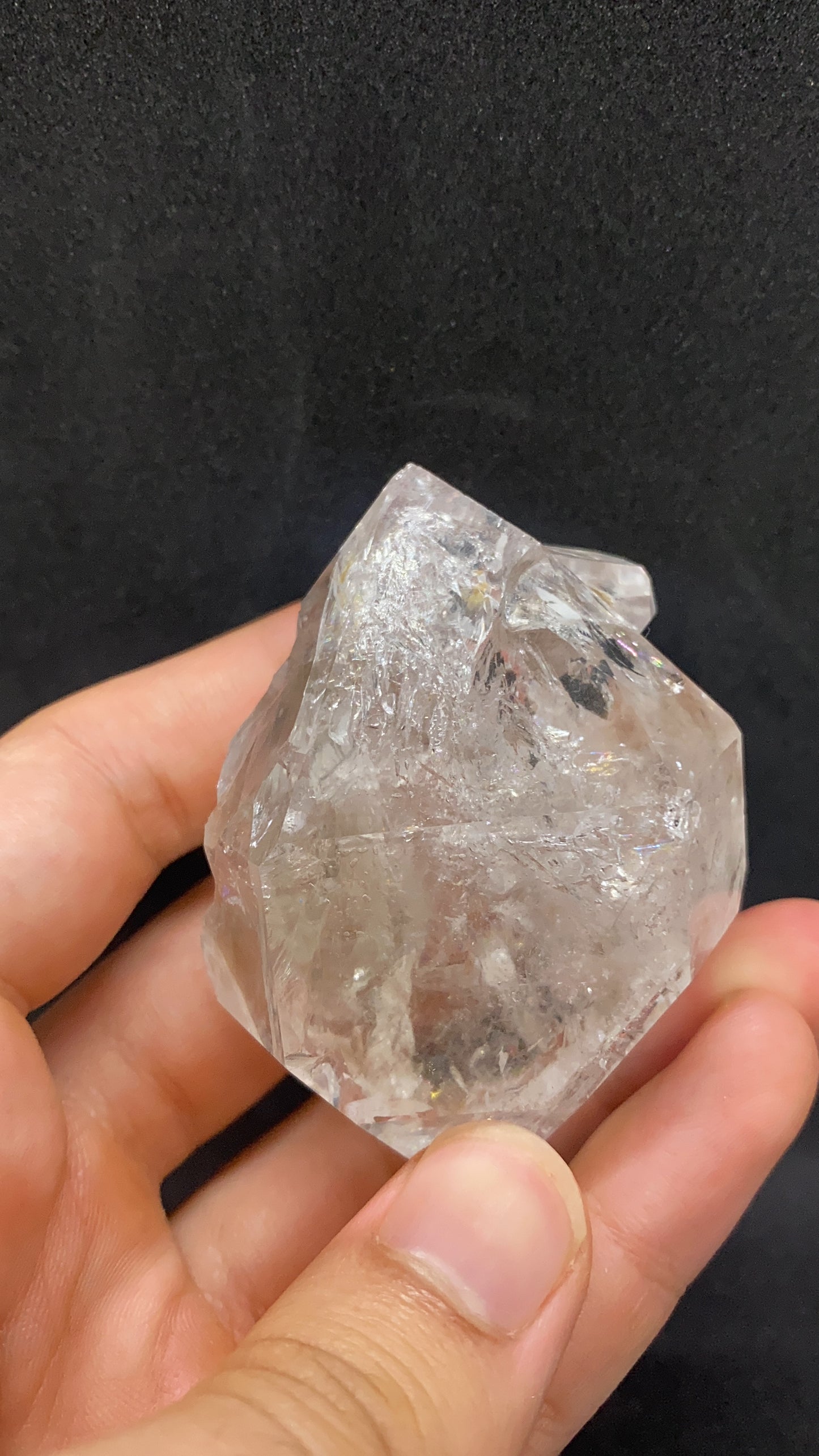 Stunning Double Terminated Herkimer Diamond Quartz Specimen From USA