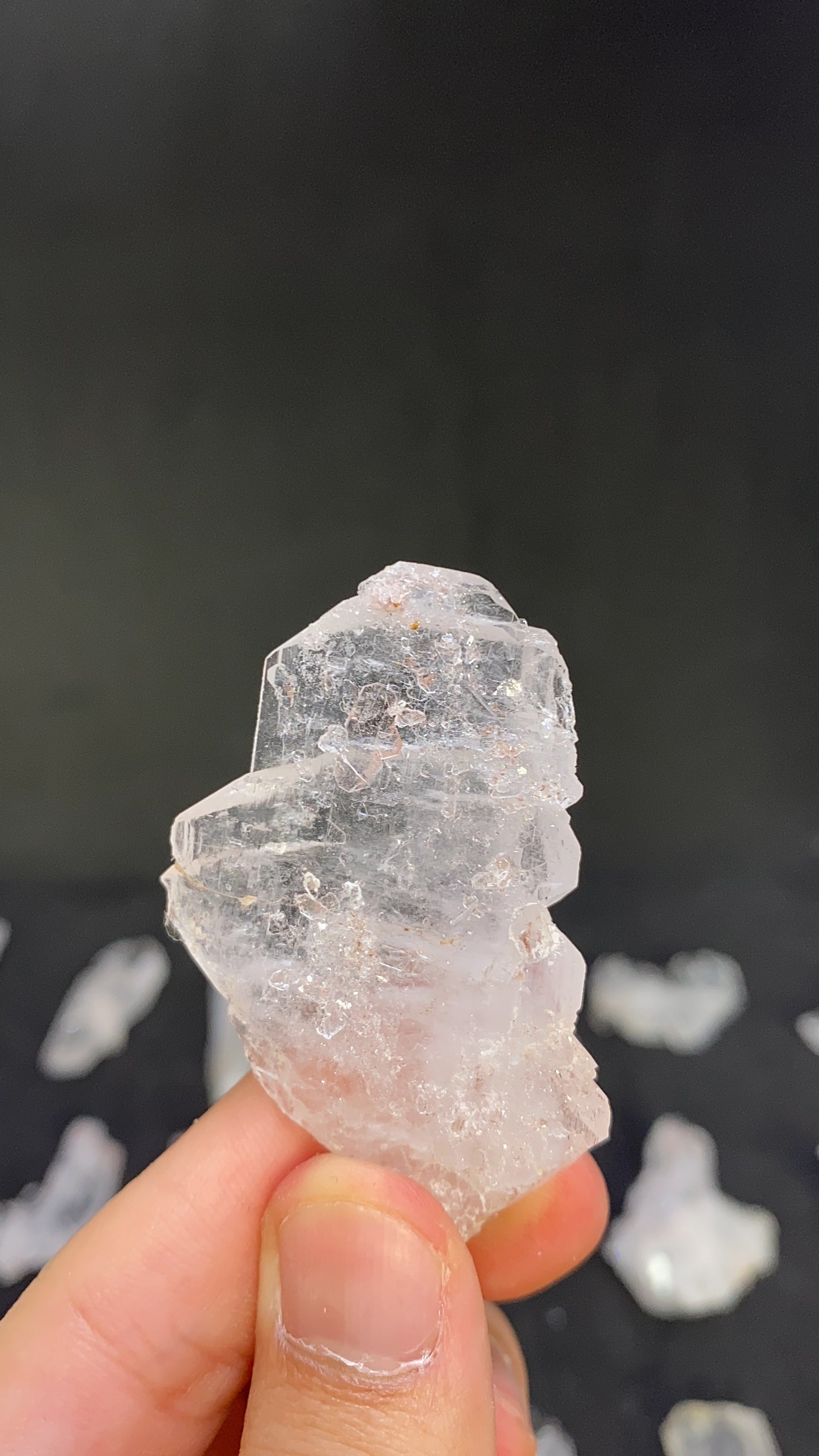 Pink Faden Quartz Lot From Columbia