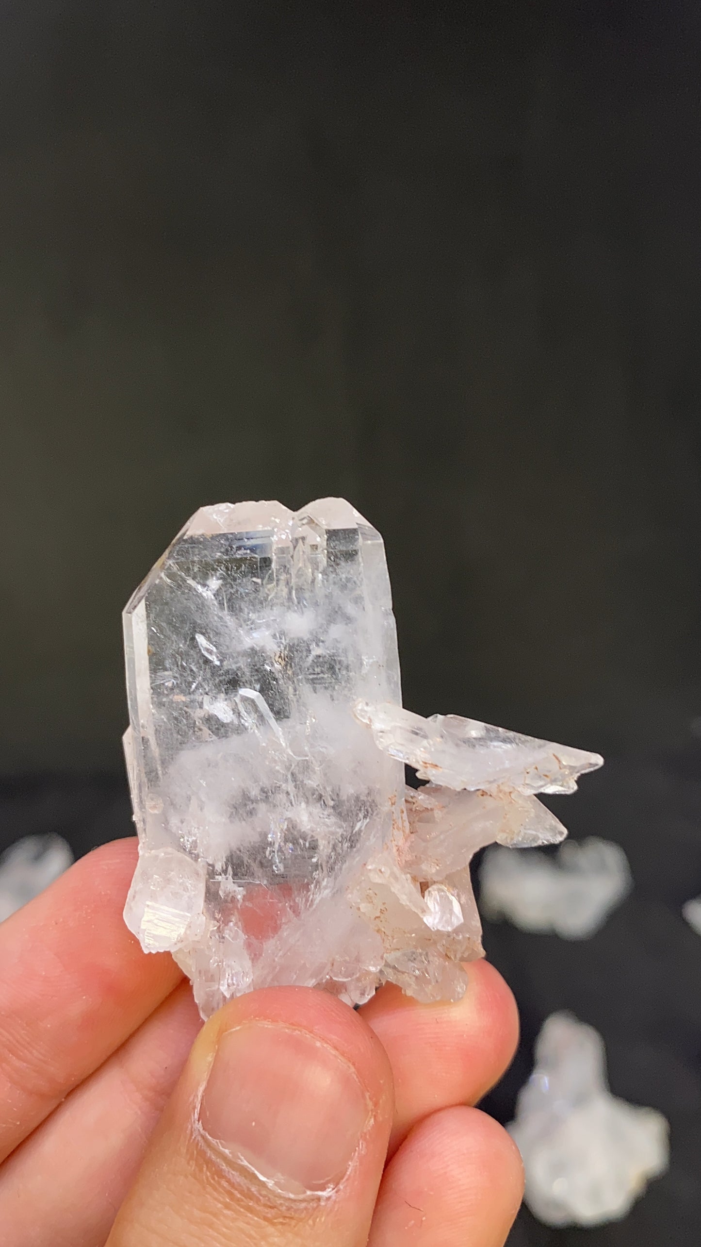 Pink Faden Quartz Lot From Columbia