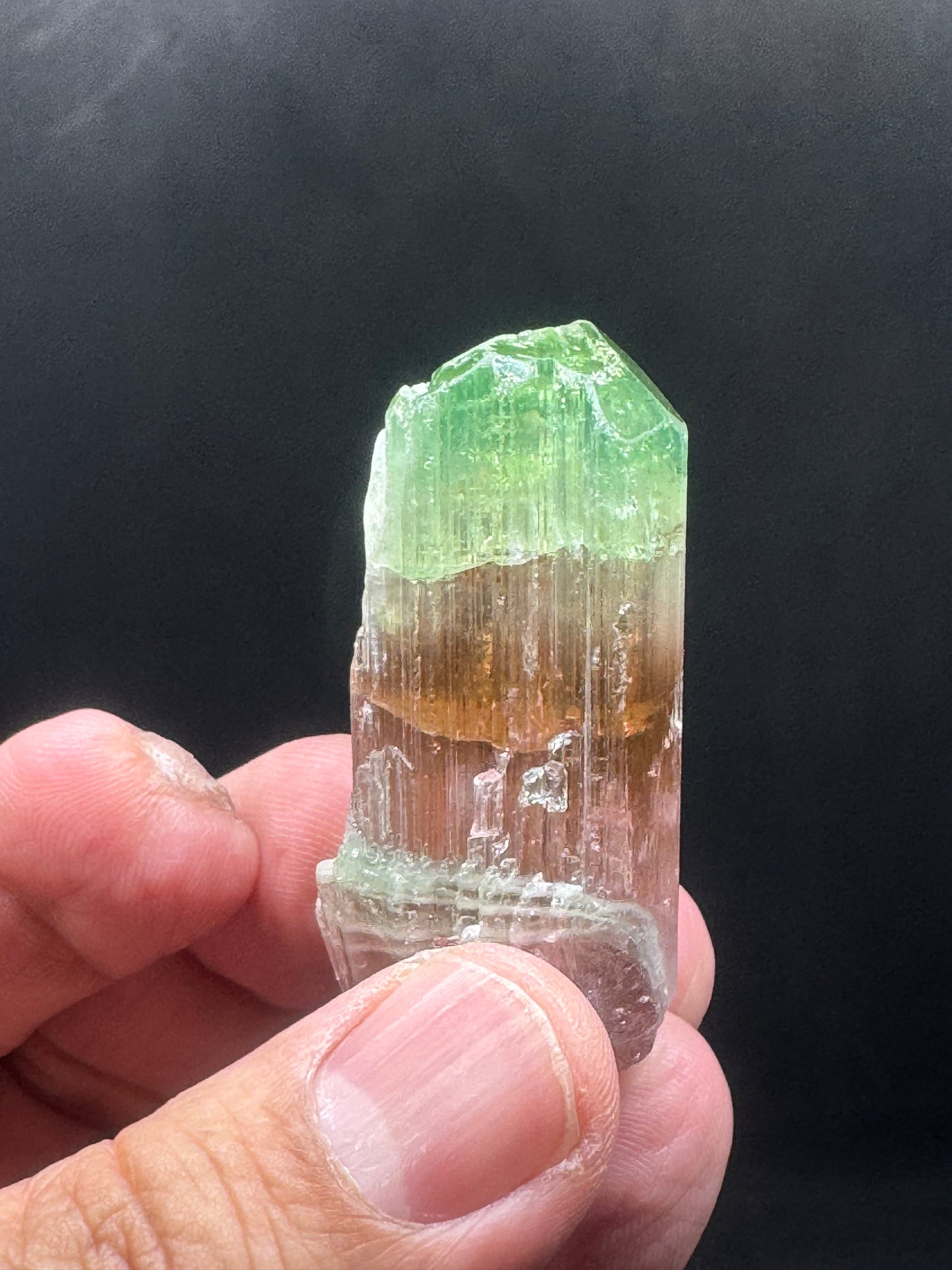 Watermelon Tourmaline Crystal From