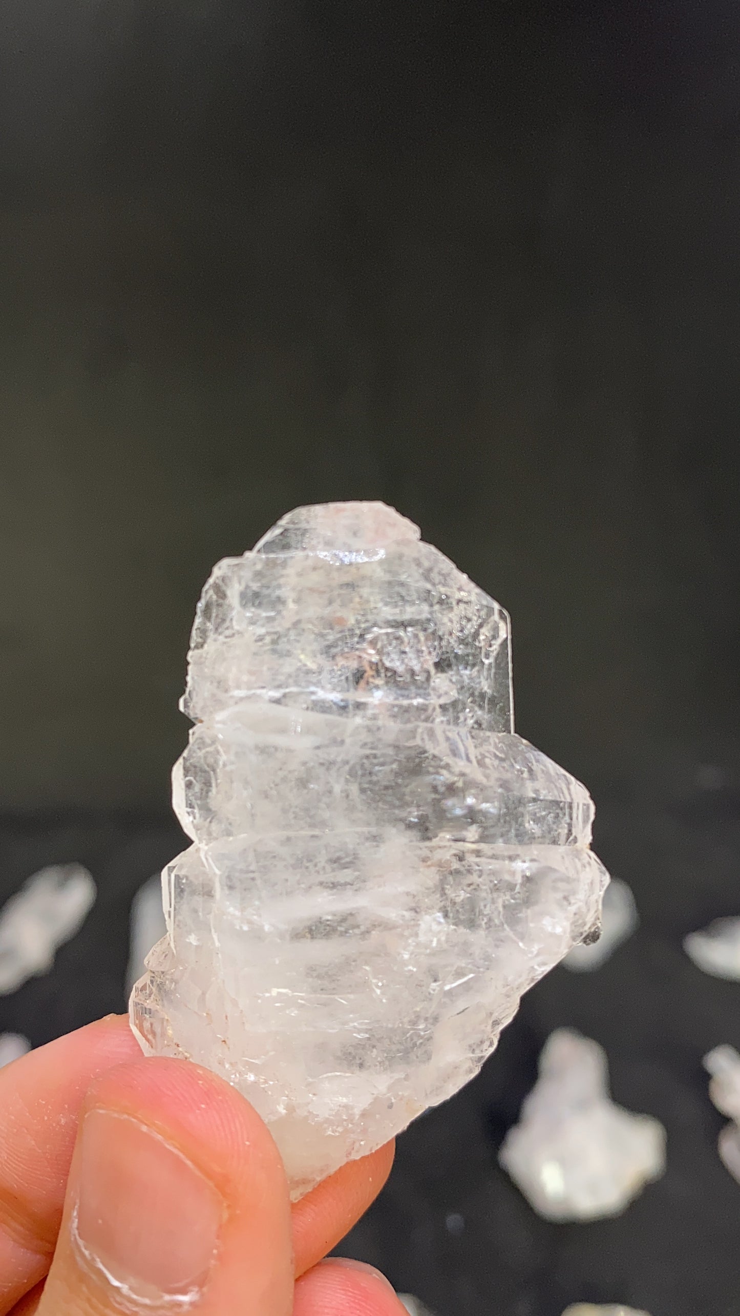 Pink Faden Quartz Lot From Columbia