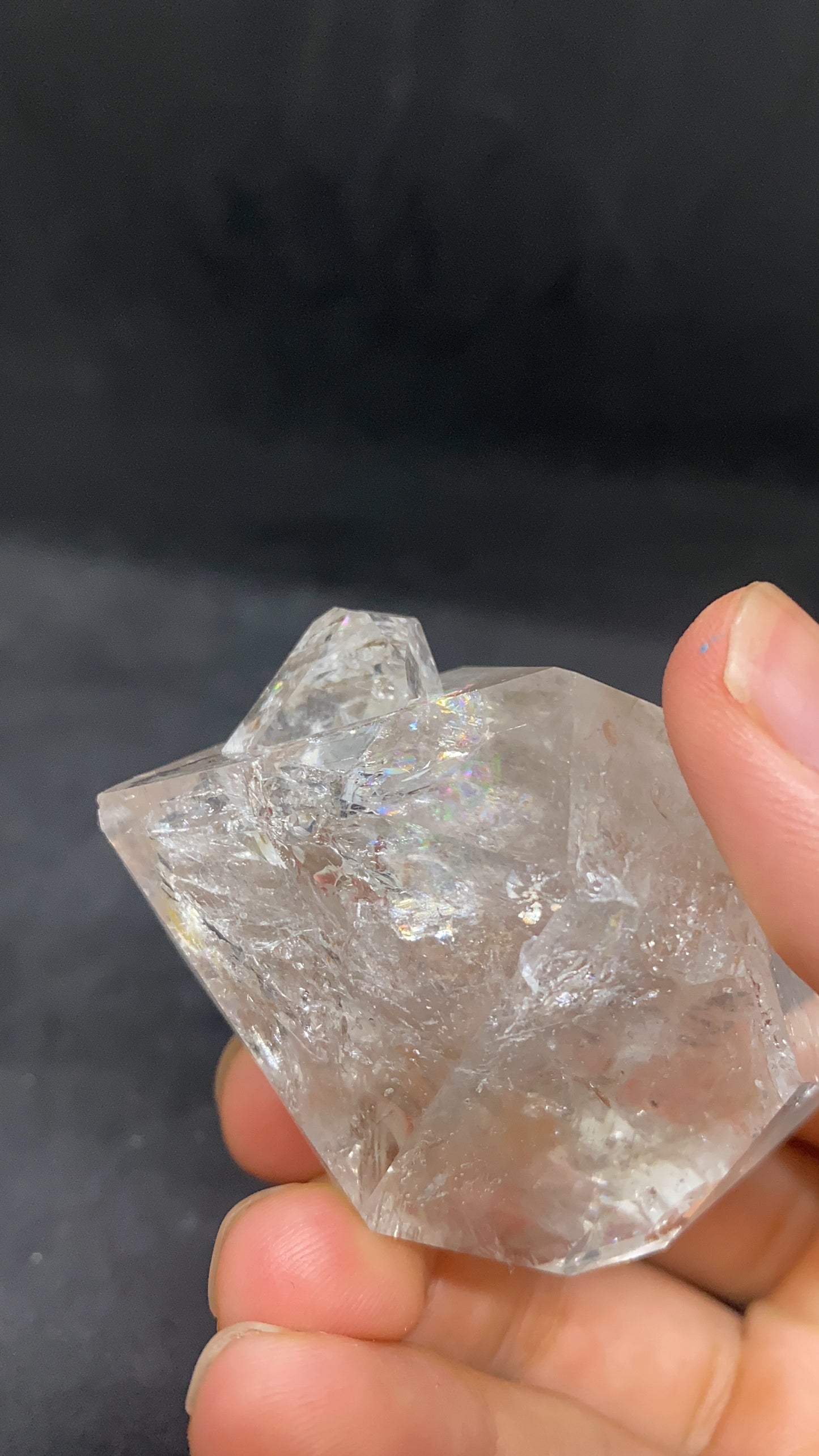 Stunning Double Terminated Herkimer Diamond Quartz Specimen From USA