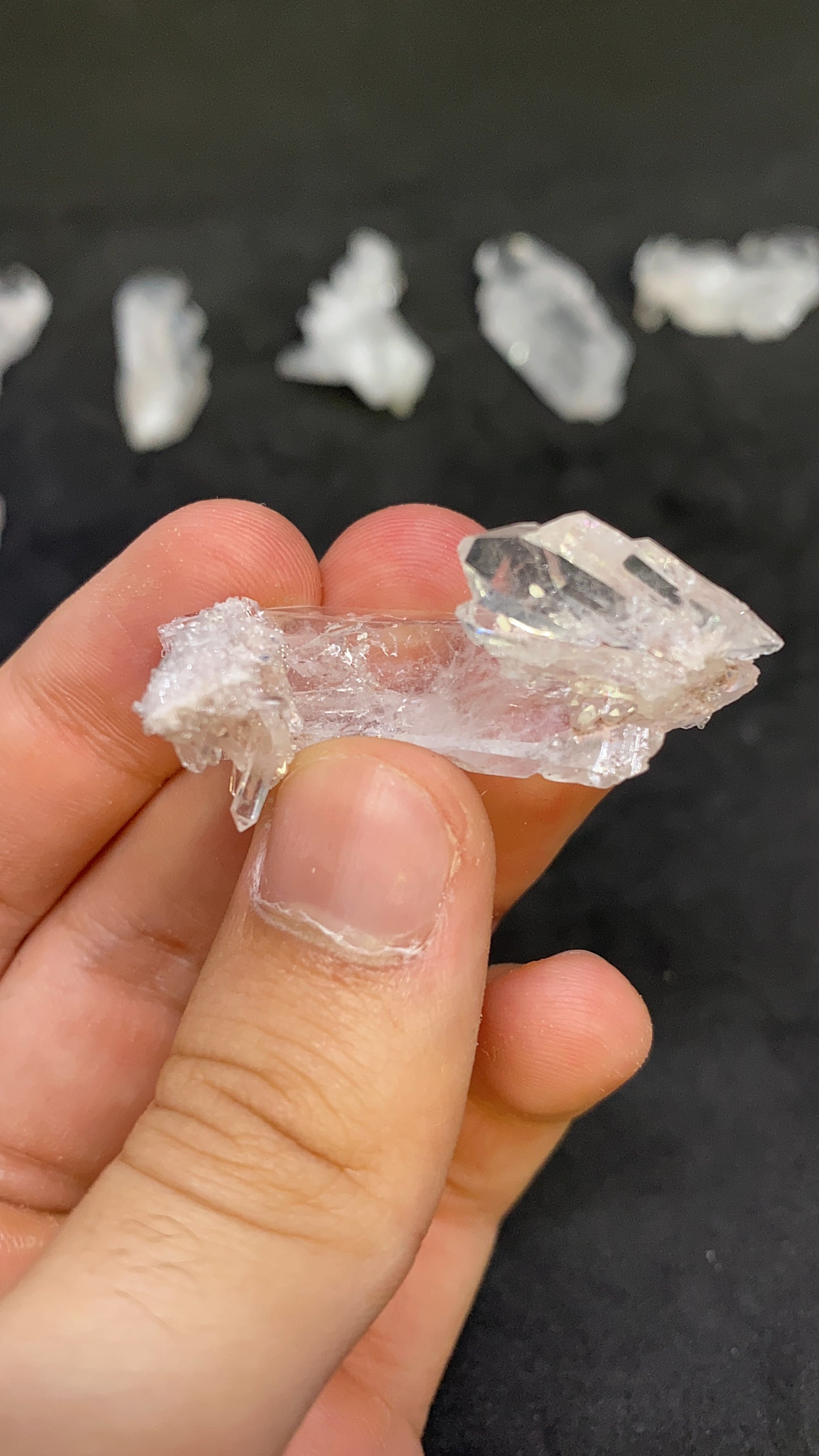 Pink Faden Quartz Lot From Columbia