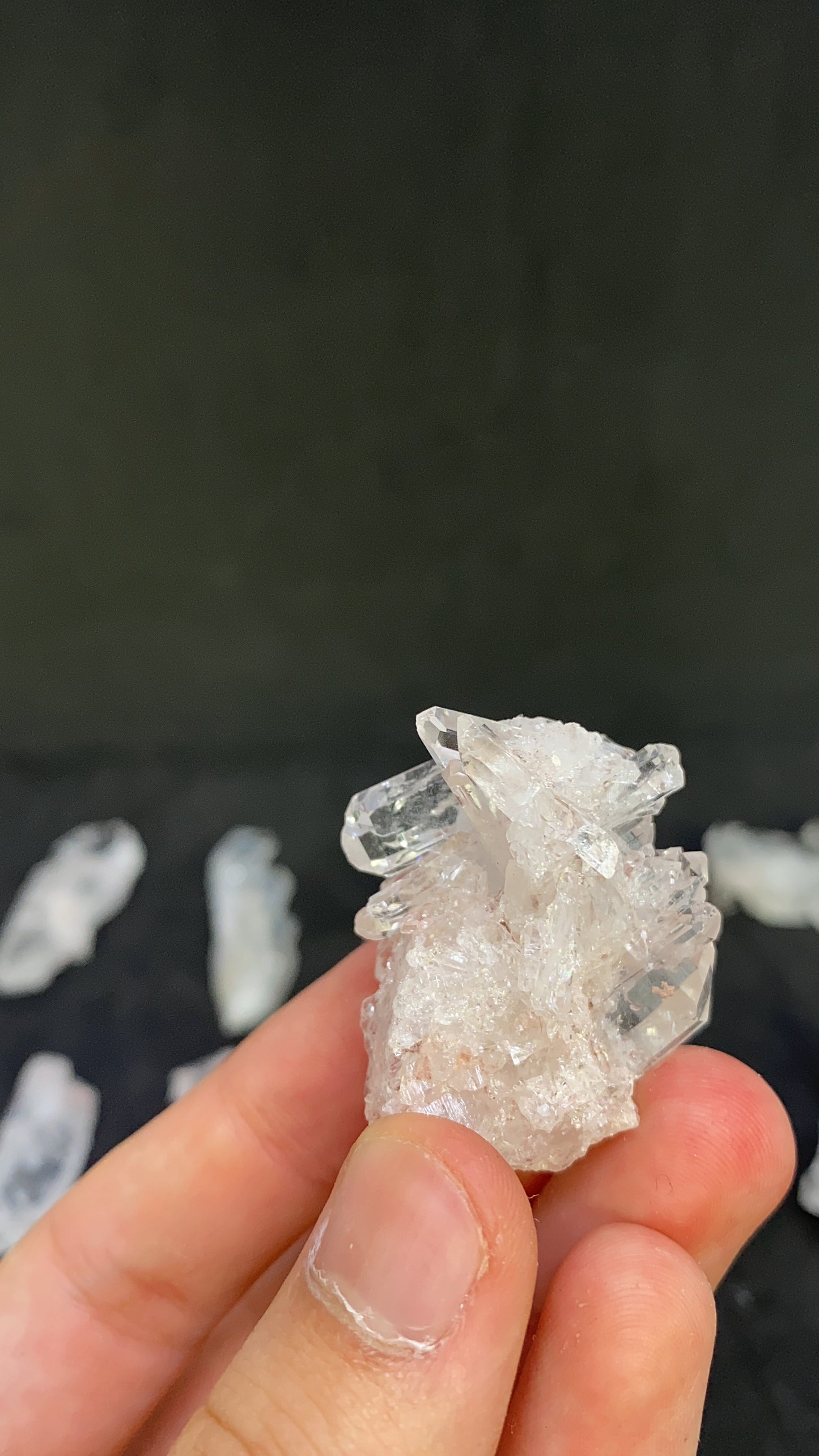 Pink Faden Quartz Lot From Columbia