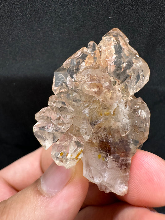 Rare Petroleum Quartz Specimen Fully Terminated From Madagascar