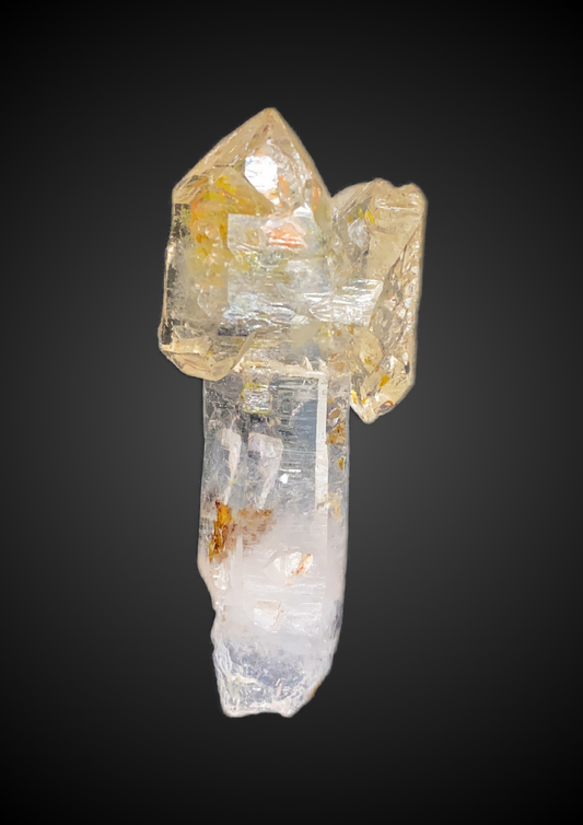 Rare Petroleum Quartz Scepter From Madagascar