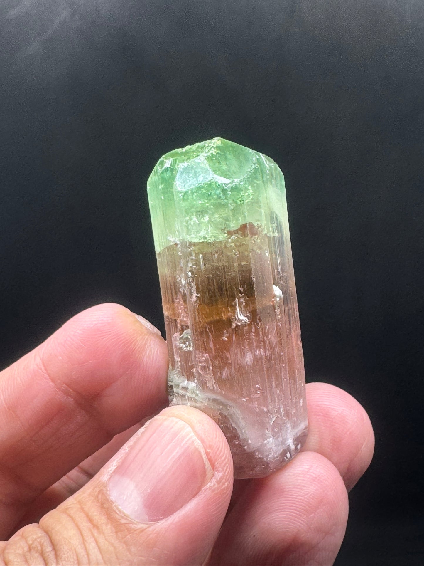 Watermelon Tourmaline Crystal From